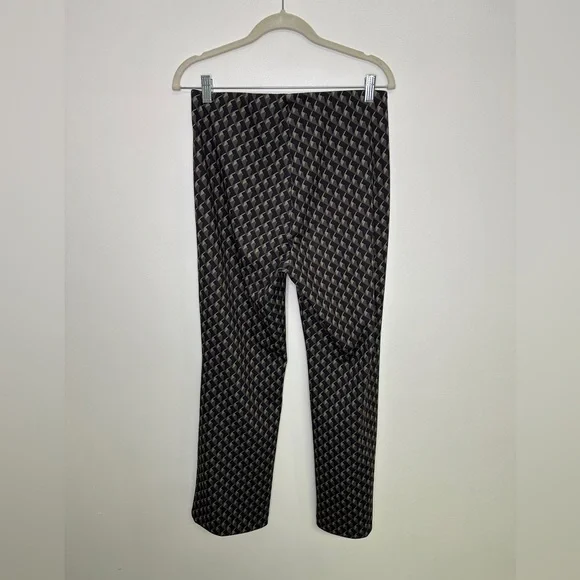 MAC Jeans Flare - Pine Tree Print Pullon Dress Pants sz 40 or size large‎ - Picture 4 of 11